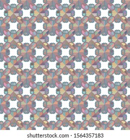 Abstract background texture in geometric ornamental style. Seamless design.