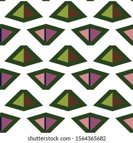 Abstract background texture in geometric ornamental style. Seamless design.