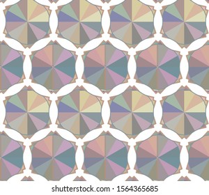 Abstract background texture in geometric ornamental style. Seamless design.