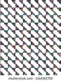 Abstract background texture in geometric ornamental style. Seamless design.