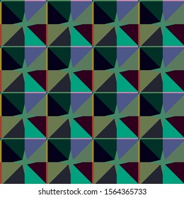 Abstract background texture in geometric ornamental style. Seamless design.