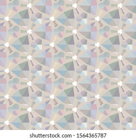 Abstract background texture in geometric ornamental style. Seamless design.