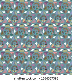 Abstract background texture in geometric ornamental style. Seamless design.