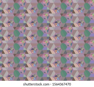 Abstract background texture in geometric ornamental style. Seamless design.