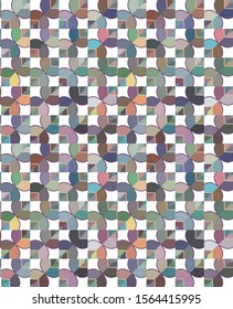 Abstract background texture in geometric ornamental style. Seamless design.