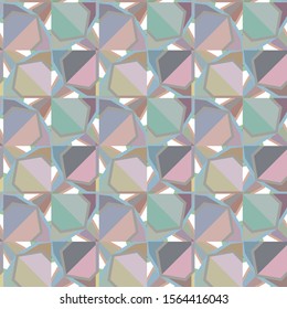 Abstract background texture in geometric ornamental style. Seamless design.