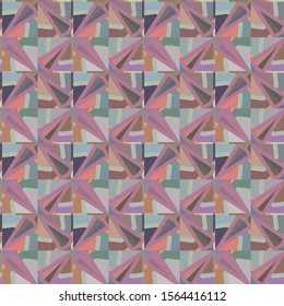 Abstract background texture in geometric ornamental style. Seamless design.