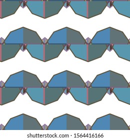 Abstract background texture in geometric ornamental style. Seamless design.