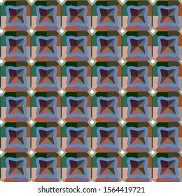 Abstract background texture in geometric ornamental style. Seamless design.