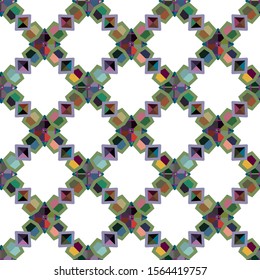 Abstract background texture in geometric ornamental style. Seamless design.