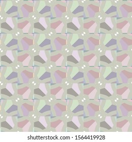 Abstract background texture in geometric ornamental style. Seamless design.