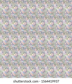 Abstract background texture in geometric ornamental style. Seamless design.