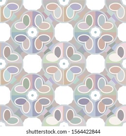 Abstract background texture in geometric ornamental style. Seamless design.