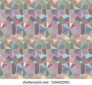Abstract background texture in geometric ornamental style. Seamless design.