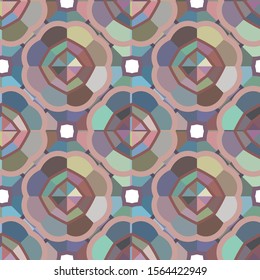 Abstract background texture in geometric ornamental style. Seamless design.