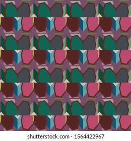 Abstract background texture in geometric ornamental style. Seamless design.