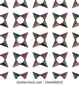 Abstract background texture in geometric ornamental style. Seamless design.