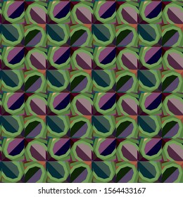 Abstract background texture in geometric ornamental style. Seamless design.