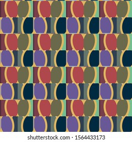 Abstract background texture in geometric ornamental style. Seamless design.