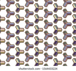 Abstract background texture in geometric ornamental style. Seamless design.