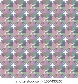 Abstract background texture in geometric ornamental style. Seamless design.