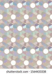 Abstract background texture in geometric ornamental style. Seamless design.