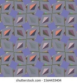 Abstract background texture in geometric ornamental style. Seamless design.