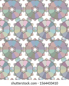 Abstract background texture in geometric ornamental style. Seamless design.