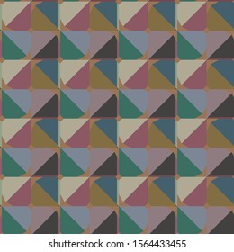 Abstract background texture in geometric ornamental style. Seamless design.