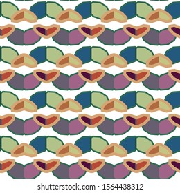 Abstract background texture in geometric ornamental style. Seamless design.