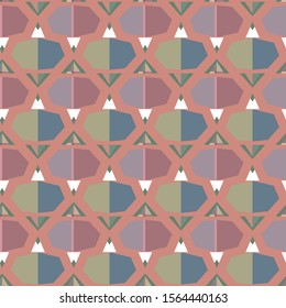 Abstract background texture in geometric ornamental style. Seamless design.