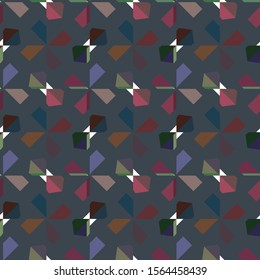 Abstract background texture in geometric ornamental style. Seamless design.