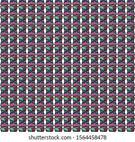 Abstract background texture in geometric ornamental style. Seamless design.