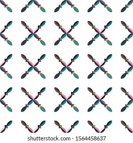 Abstract background texture in geometric ornamental style. Seamless design.