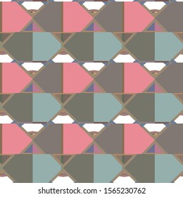 Abstract background texture in geometric ornamental style. Seamless design.