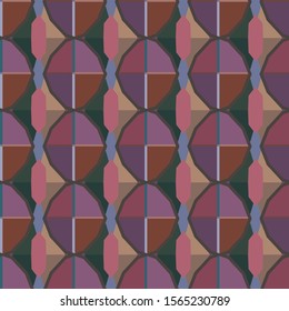 Abstract background texture in geometric ornamental style. Seamless design.