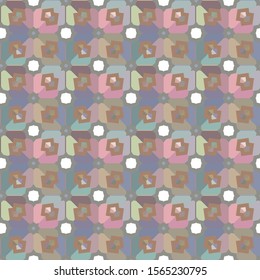 Abstract background texture in geometric ornamental style. Seamless design.