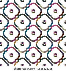Abstract background texture in geometric ornamental style. Seamless design.