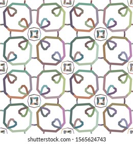 Abstract background texture in geometric ornamental style. Seamless design.