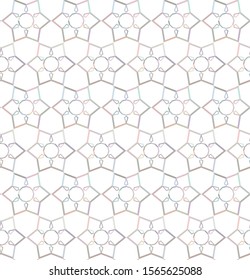 Abstract background texture in geometric ornamental style. Seamless design.