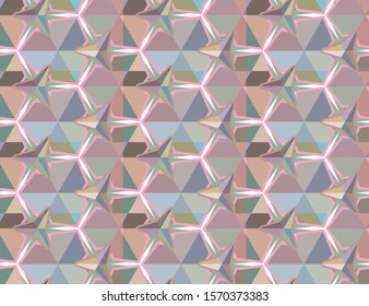 Abstract background texture in geometric ornamental style. Seamless design.