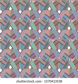 Abstract background texture in geometric ornamental style. Seamless design.