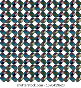 Abstract background texture in geometric ornamental style. Seamless design.