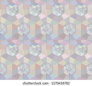 Abstract background texture in geometric ornamental style. Seamless design.