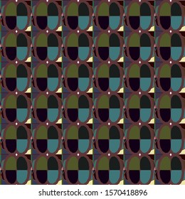 Abstract background texture in geometric ornamental style. Seamless design.