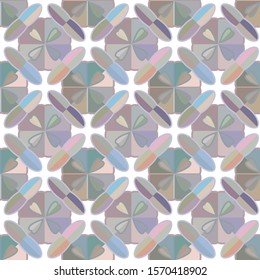 Abstract background texture in geometric ornamental style. Seamless design.