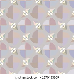 Abstract background texture in geometric ornamental style. Seamless design.
