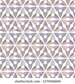 Abstract background texture in geometric ornamental style. Seamless design.
