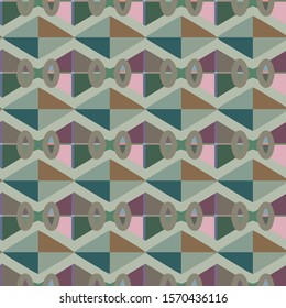 Abstract background texture in geometric ornamental style. Seamless design.