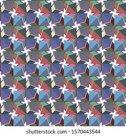 Abstract background texture in geometric ornamental style. Seamless design.